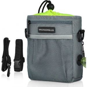 Bolsa de premios para perros gris