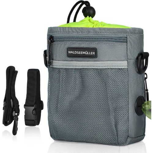 Bolsa de premios para perros gris