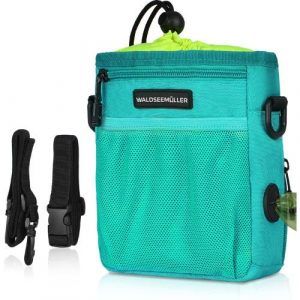 Bolsa de premios para perros azul