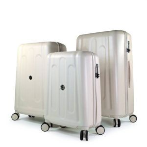 CANOE Maleta spinner Set 3 beige