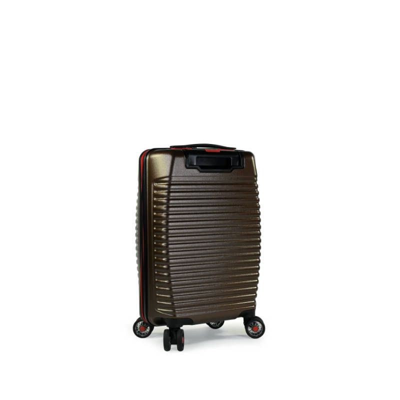 DUBAI Maleta spinner cabina 20 marrón