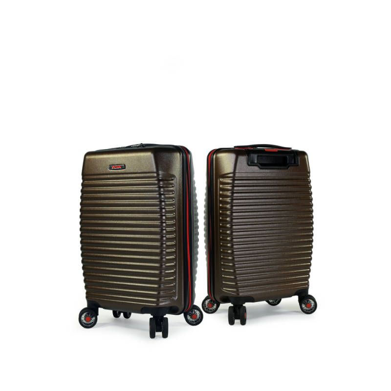 DUBAI Maleta spinner cabina 20 marrón