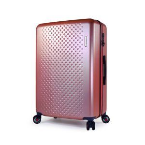 GOLF Maleta spinner grande 28 coral