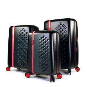 XIOSHAN Maleta spinner Set 3 negra